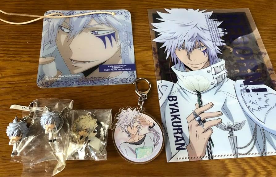 Amazon.co.jp: 家庭教師ヒットマンReborn 白蘭グッズセット : ホビー